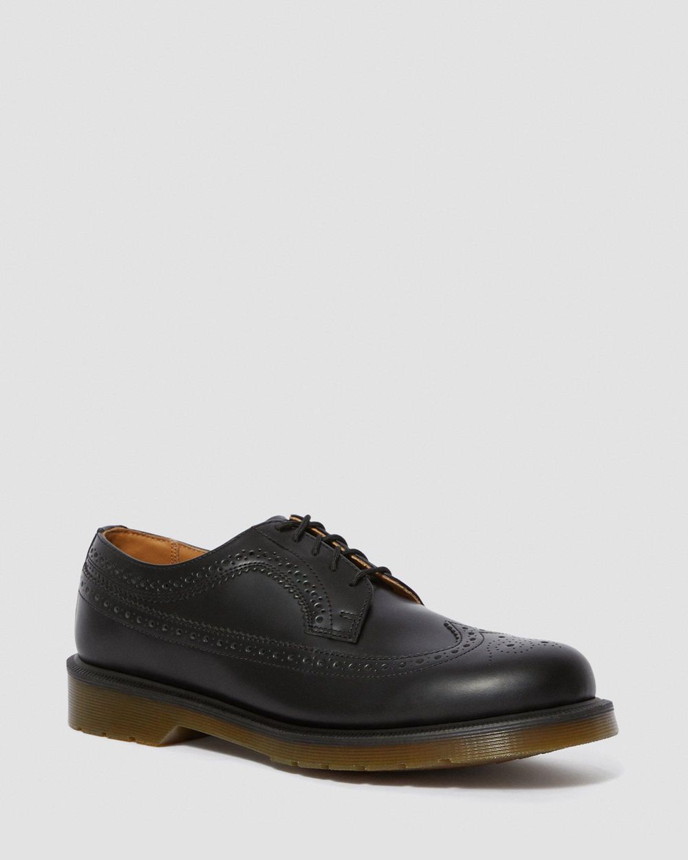 Dr Martens 3989 Smooth Kožené Brogue Topanky Damske ( Čierne ) SK 178-QEPUND